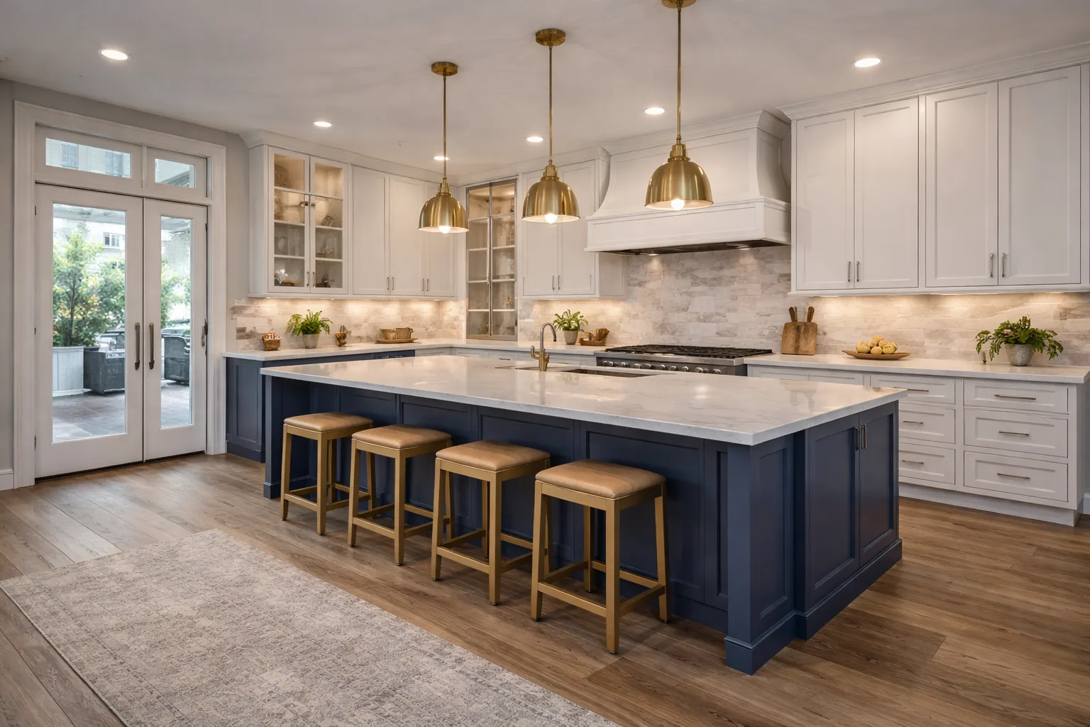 Affordable luxury kitchen remodeling by Brothers I.C. Construction