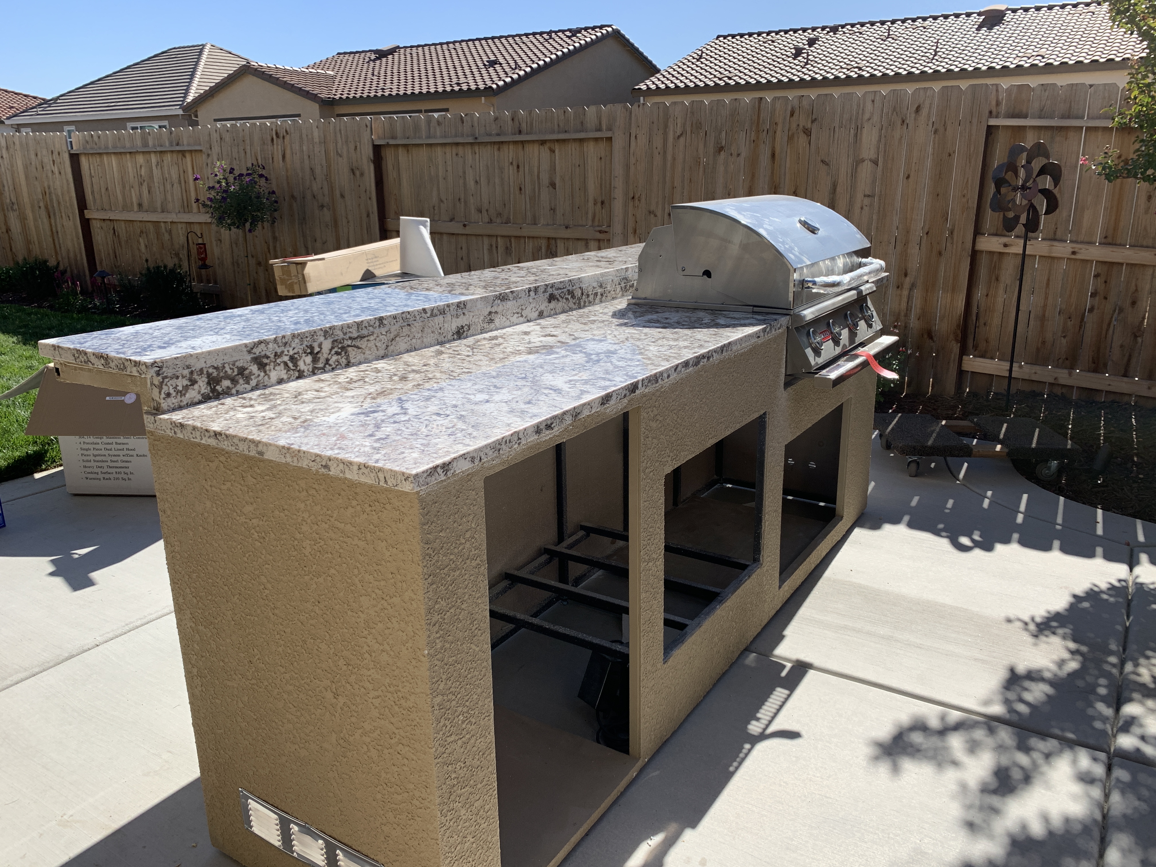 Outdoor grill project