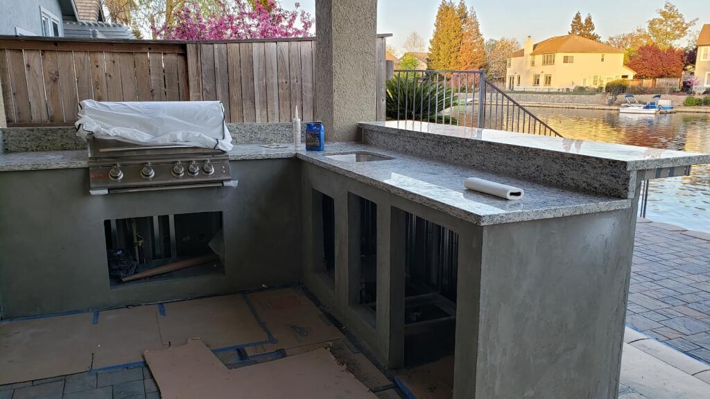 Outdoor grill project